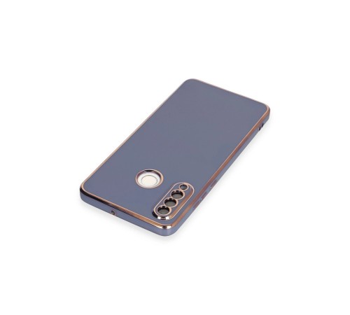 Huawei P30 Lite Kılıf Volet Silikon - Mavi