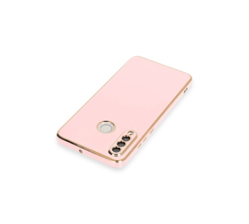 Huawei P30 Lite Kılıf Volet Silikon - Pembe Huawei P30 Lite Kılıf Volet Silikon - Pembe