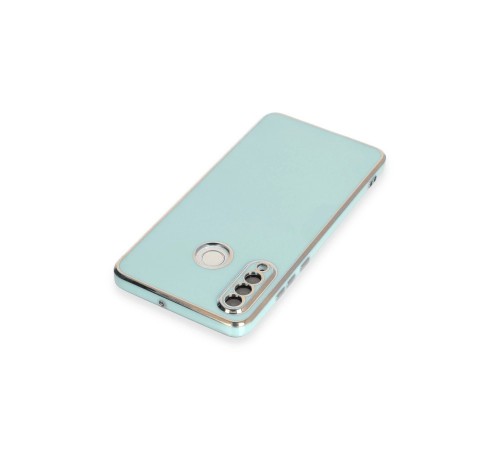 Huawei P30 Lite Kılıf Volet Silikon - Açık Yeşil