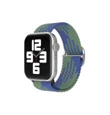 Apple Watch 38mm Star Kordon - Yeşil-Lacivert