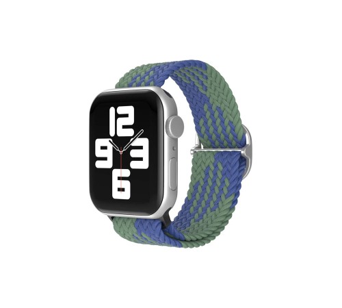 Apple Watch 38mm Star Kordon - Yeşil-Lacivert Apple Watch 38mm Star Kordon - Yeşil-Lacivert