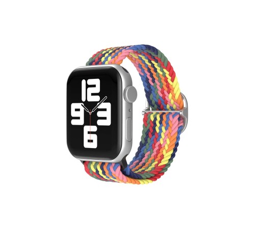 Apple Watch 38mm Star Kordon - Siyah-Kırmızı-Sarı Apple Watch 38mm Star Kordon - Siyah-Kırmızı-Sarı