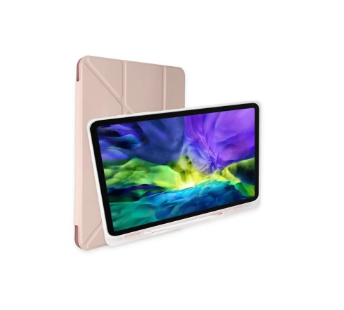 Huawei MatePad SE Kılıf Kalemlikli Mars Tablet Kılıfı - Rose Gold Huawei MatePad SE Kılıf Kalemlikli Mars Tablet Kılıfı - Rose Gold