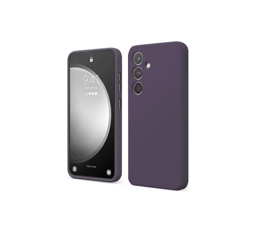 Samsung Galaxy A14 4G Kılıf First Silikon - Mor Samsung Galaxy A14 4G Kılıf First Silikon - Mor
