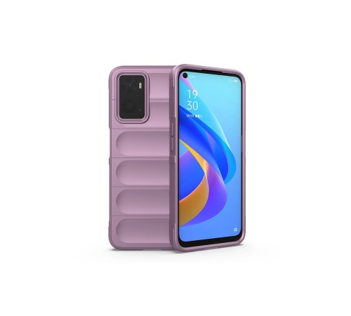 Realme 9i 4G Kılıf Optimum Silikon - Mor Realme 9i 4G Kılıf Optimum Silikon - Mor