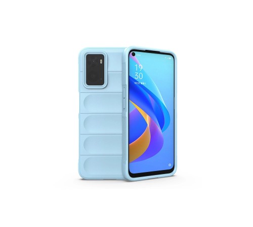 Realme 9i 4G Kılıf Optimum Silikon - Sky Blue Realme 9i 4G Kılıf Optimum Silikon - Sky Blue