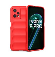 Realme 9 Pro 5G Kılıf Optimum Silikon - Kırmızı