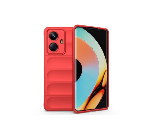 Realme 10 Pro 5G Kılıf Optimum Silikon - Kırmızı Realme 10 Pro 5G Kılıf Optimum Silikon - Kırmızı