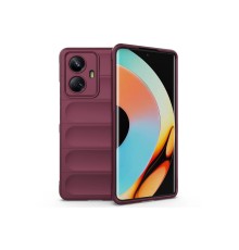 Realme 10 Pro 5G Kılıf Optimum Silikon - Bordo