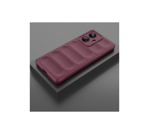 Realme 10 Pro 5G Kılıf Optimum Silikon - Bordo Realme 10 Pro 5G Kılıf Optimum Silikon - Bordo