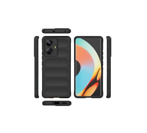Realme 10 Pro 5G Kılıf Optimum Silikon - Koyu Yeşil