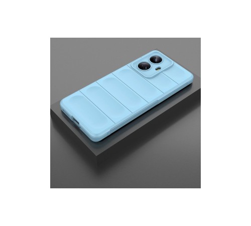 Realme 10 Pro 5G Kılıf Optimum Silikon - Sky Blue Realme 10 Pro 5G Kılıf Optimum Silikon - Sky Blue