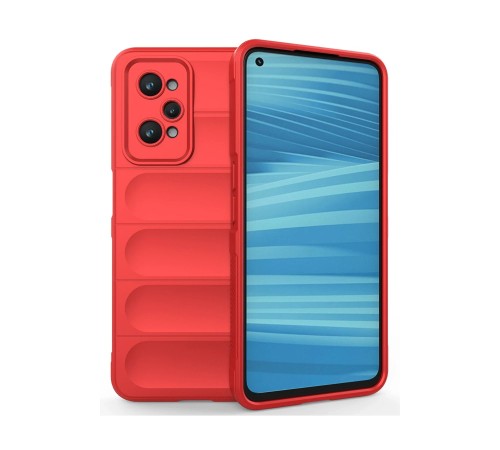 Realme GT2 5G Kılıf Optimum Silikon - Kırmızı Realme GT2 5G Kılıf Optimum Silikon - Kırmızı