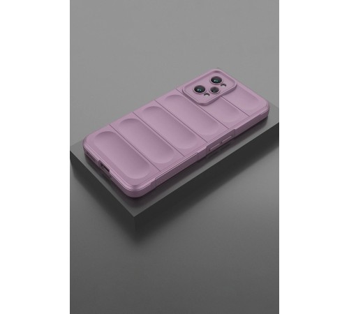 Realme GT2 5G Kılıf Optimum Silikon - Mor Realme GT2 5G Kılıf Optimum Silikon - Mor