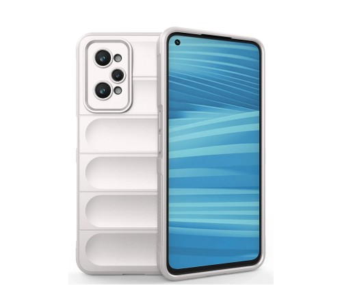 Realme GT2 5G Kılıf Optimum Silikon - Krem Realme GT2 5G Kılıf Optimum Silikon - Krem
