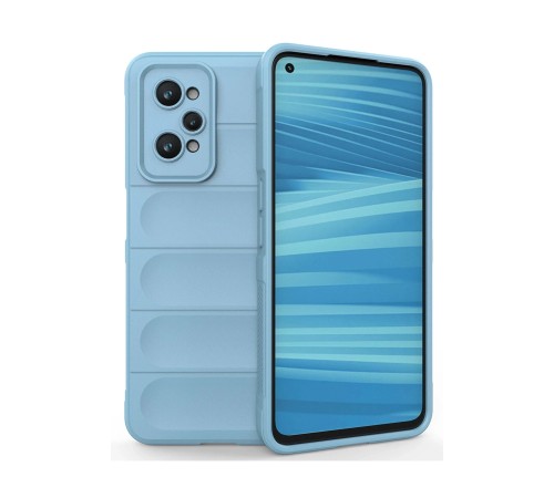 Realme GT2 5G Kılıf Optimum Silikon - Sky Blue Realme GT2 5G Kılıf Optimum Silikon - Sky Blue