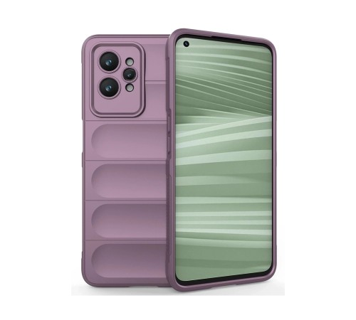 Realme GT2 Pro 5G Kılıf Optimum Silikon - Mor Realme GT2 Pro 5G Kılıf Optimum Silikon - Mor