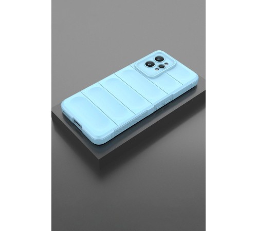 Realme GT2 Pro 5G Kılıf Optimum Silikon - Sky Blue Realme GT2 Pro 5G Kılıf Optimum Silikon - Sky Blue