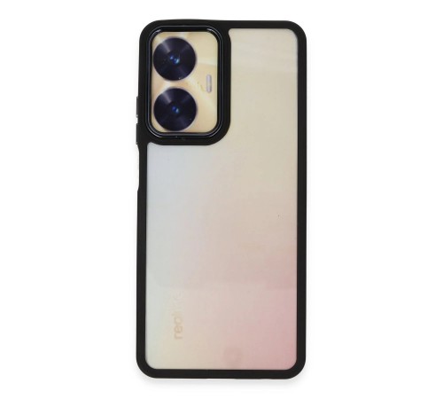 Realme C55 Kılıf Dora Kapak - Siyah Realme C55 Kılıf Dora Kapak - Siyah