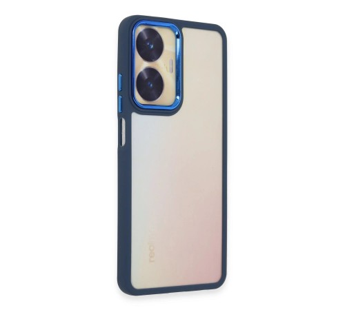 Realme C55 Kılıf Dora Kapak - Mavi Realme C55 Kılıf Dora Kapak - Mavi