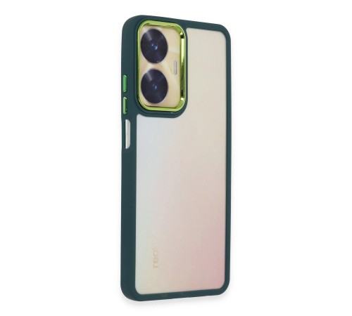 Realme C55 Kılıf Dora Kapak - Haki Yeşil Realme C55 Kılıf Dora Kapak - Haki Yeşil
