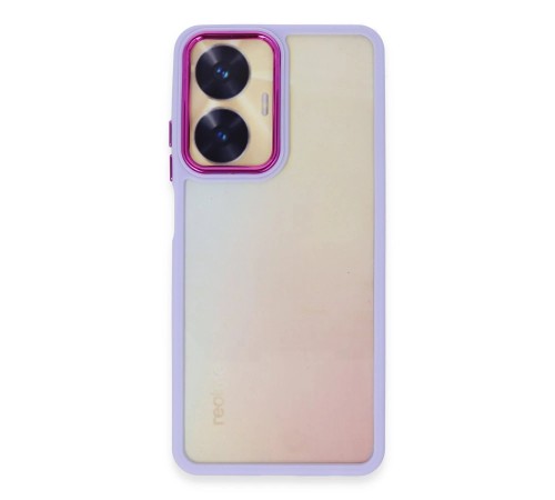Realme C55 Kılıf Dora Kapak - Lila Realme C55 Kılıf Dora Kapak - Lila