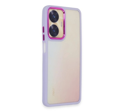 Realme C55 Kılıf Dora Kapak - Lila Realme C55 Kılıf Dora Kapak - Lila