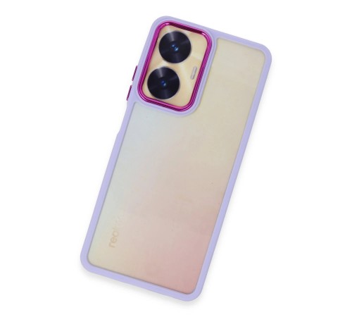 Realme C55 Kılıf Dora Kapak - Lila Realme C55 Kılıf Dora Kapak - Lila