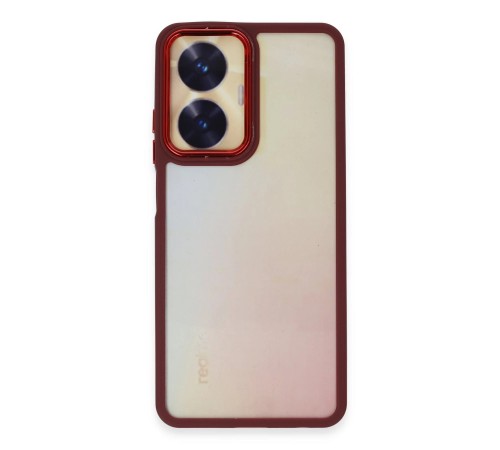 Realme C55 Kılıf Dora Kapak - Kırmızı Realme C55 Kılıf Dora Kapak - Kırmızı