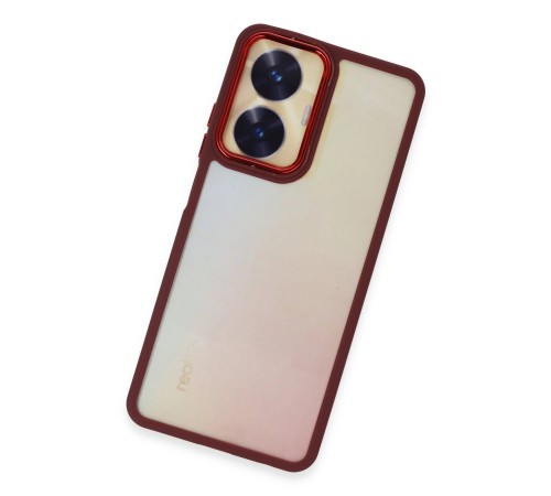 Realme C55 Kılıf Dora Kapak - Kırmızı Realme C55 Kılıf Dora Kapak - Kırmızı