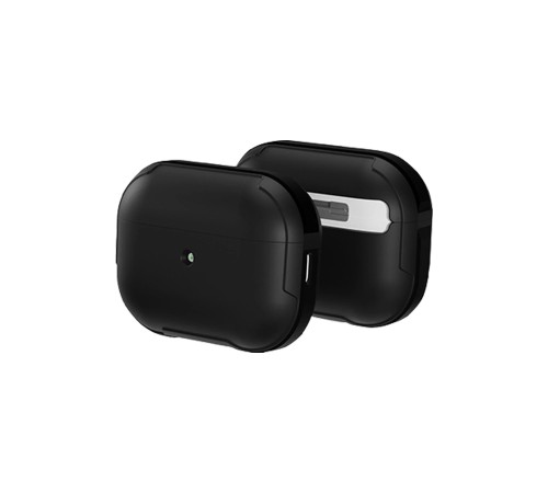 Movenchy Airpods Pro 2 (2.nesil) MO-A8 Armor Kılıf - Siyah Movenchy Airpods Pro 2 (2.nesil) MO-A8 Armor Kılıf - Siyah