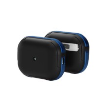 Movenchy Airpods Pro 2 (2.nesil) MO-A8 Armor Kılıf - Lacivert