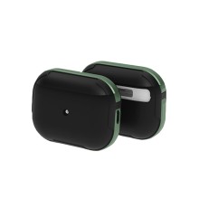Movenchy Airpods Pro 2 (2.nesil) MO-A8 Armor Kılıf - Koyu Yeşil