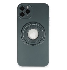 iPhone 11 Pro Kılıf Lukka Magneticsafe Kapak - Koyu Yeşil
