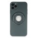 iPhone 12 Pro Kılıf Lukka Magneticsafe Kapak - Koyu Yeşil