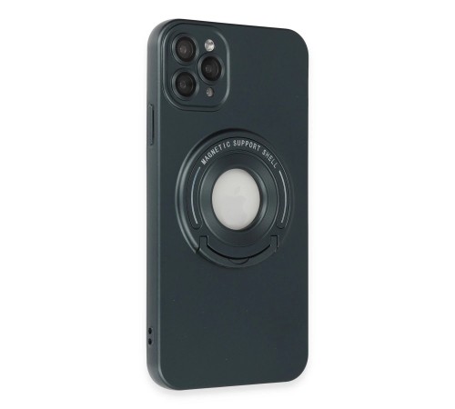iPhone 12 Pro Kılıf Lukka Magneticsafe Kapak - Koyu Yeşil