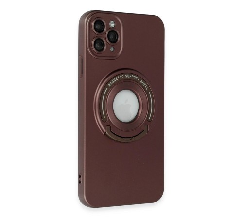 iPhone 12 Pro Kılıf Lukka Magneticsafe Kapak - Kahverengi iPhone 12 Pro Kılıf Lukka Magneticsafe Kapak - Kahverengi