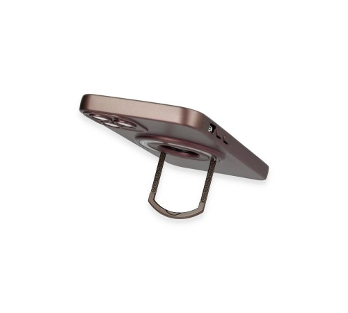 iPhone 12 Pro Kılıf Lukka Magneticsafe Kapak - Kahverengi iPhone 12 Pro Kılıf Lukka Magneticsafe Kapak - Kahverengi