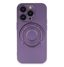 iPhone 13 Pro Kılıf Lukka Magneticsafe Kapak - Derin Mor