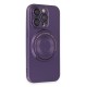 iPhone 13 Pro Kılıf Lukka Magneticsafe Kapak - Derin Mor