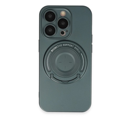 iPhone 13 Pro Kılıf Lukka Magneticsafe Kapak - Koyu Yeşil iPhone 13 Pro Kılıf Lukka Magneticsafe Kapak - Koyu Yeşil