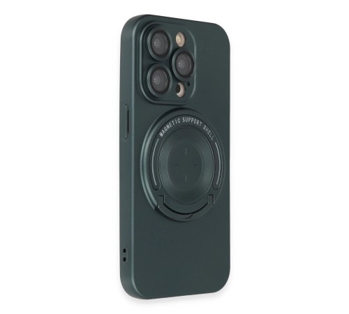 iPhone 13 Pro Kılıf Lukka Magneticsafe Kapak - Koyu Yeşil iPhone 13 Pro Kılıf Lukka Magneticsafe Kapak - Koyu Yeşil
