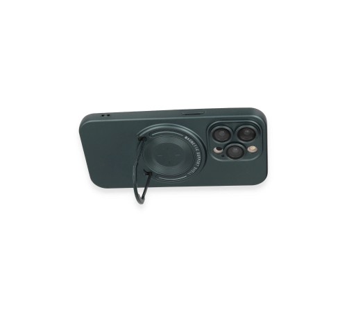 iPhone 13 Pro Kılıf Lukka Magneticsafe Kapak - Koyu Yeşil iPhone 13 Pro Kılıf Lukka Magneticsafe Kapak - Koyu Yeşil