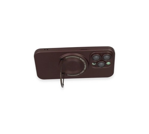 iPhone 13 Pro Kılıf Lukka Magneticsafe Kapak - Kahverengi iPhone 13 Pro Kılıf Lukka Magneticsafe Kapak - Kahverengi