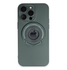 iPhone 13 Pro Max Kılıf Lukka Magneticsafe Kapak - Koyu Yeşil