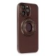 iPhone 13 Pro Max Kılıf Lukka Magneticsafe Kapak - Kahverengi