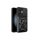 Realme C55 Kılıf Pars Lens Yüzüklü Silikon - Siyah
