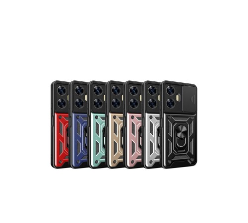 Realme C55 Kılıf Pars Lens Yüzüklü Silikon - Siyah Realme C55 Kılıf Pars Lens Yüzüklü Silikon - Siyah