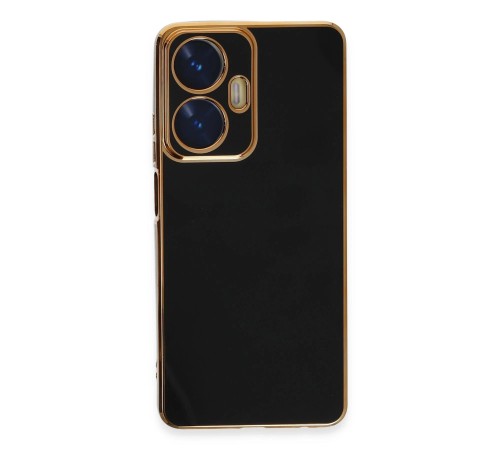 Realme C55 Kılıf Volet Silikon - Siyah