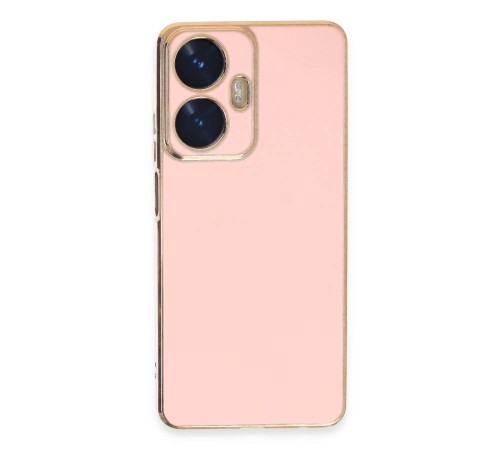 Realme C55 Kılıf Volet Silikon - Pembe Realme C55 Kılıf Volet Silikon - Pembe